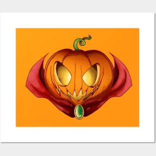 freaky pumpkin Posters and Art